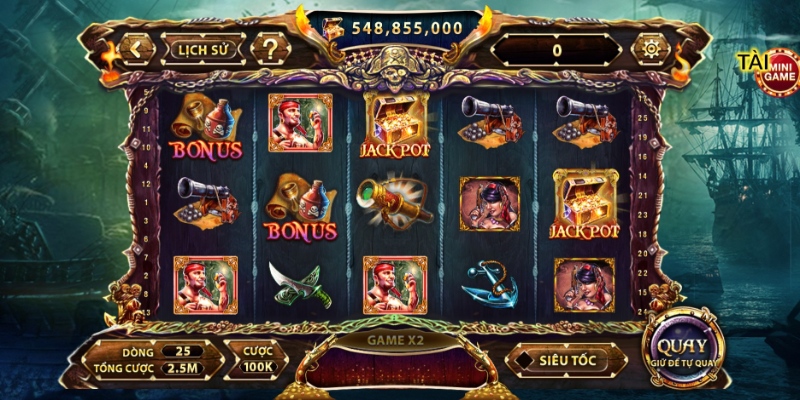 Top game nổ hũ tặng tiền khởi nghiệp Pirate King hot hit nhất năm 2026